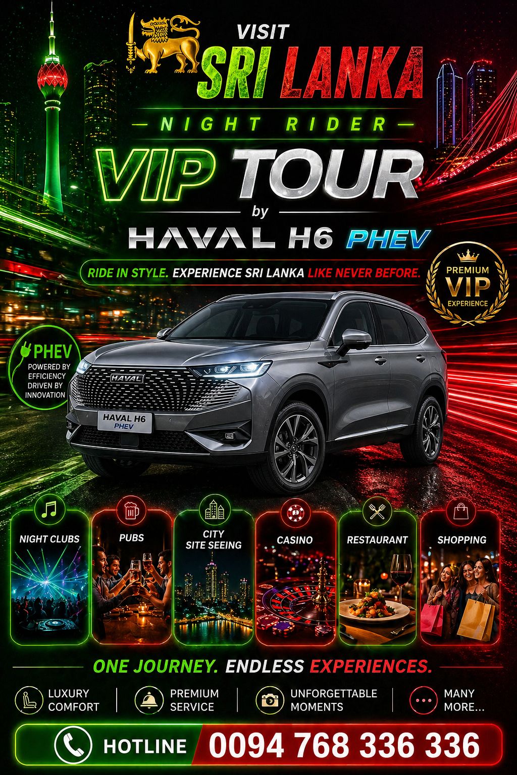 Colombo luxury night out